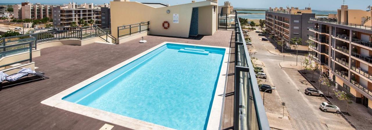 Sunset Home Olhão- Modern 3 bed Luxury Apartment with rooftop pool Exterior foto